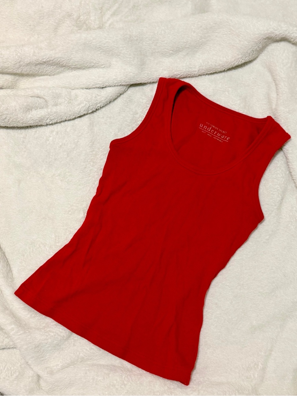 Vintage Red Victoria’s Secret Tank Top